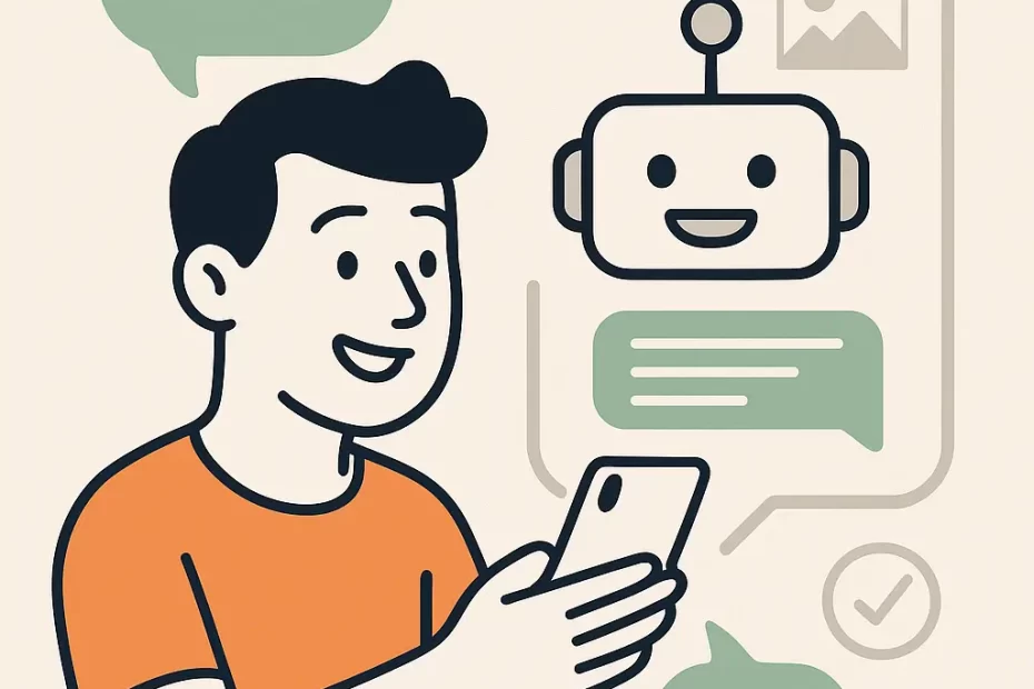 inteligência artificial no WhatsApp